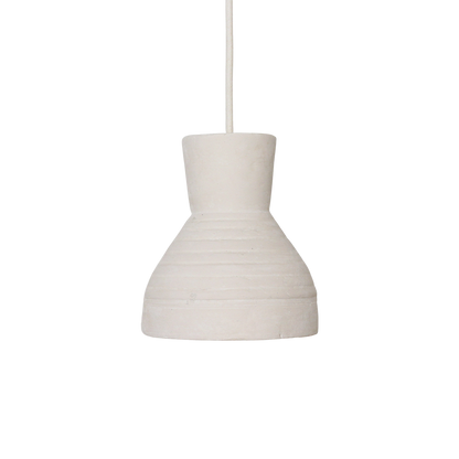 Lámpara colgante de tiza Sukkur - 15x15x17,5 cm