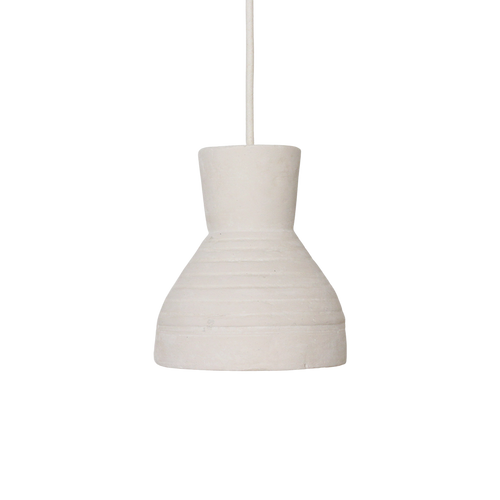 Lámpara colgante de tiza Sukkur - 15x15x17,5 cm