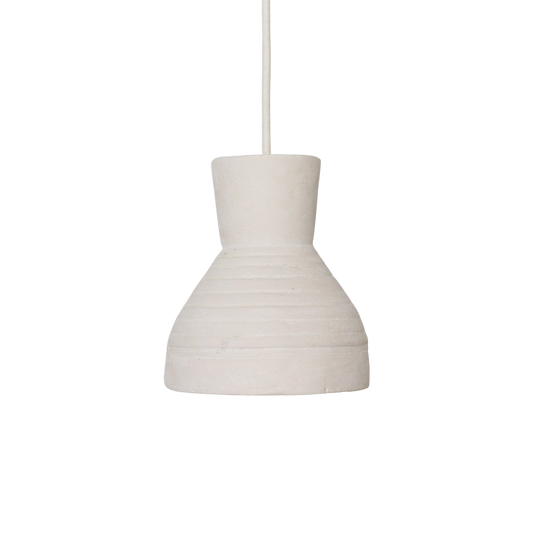 Lámpara colgante de tiza Sukkur - 15x15x17,5 cm