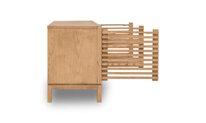 Mueble de TV Tanner de tres puertas color lino
