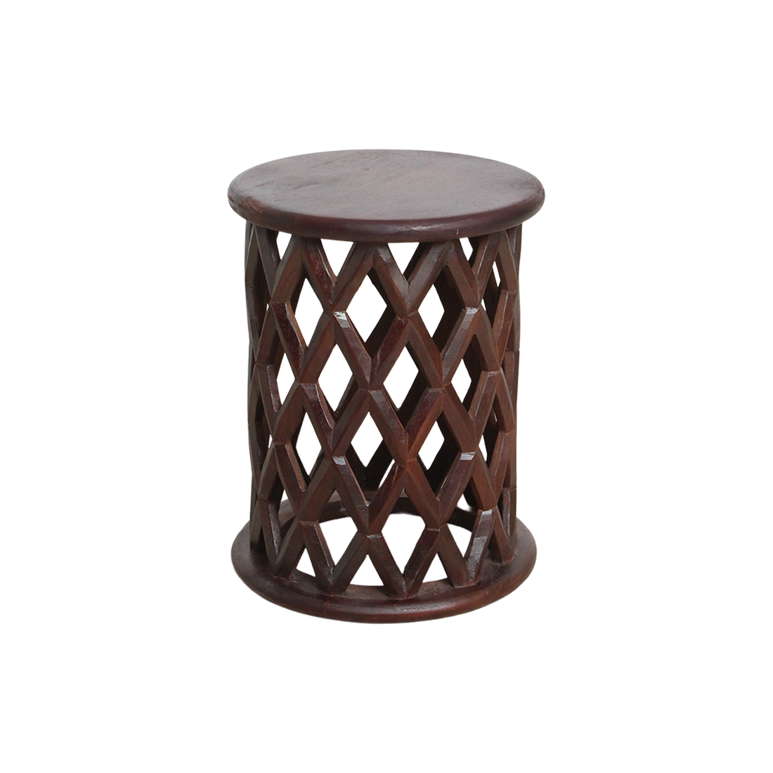 Taburete/mesa auxiliar de madera de mango del Pacífico Palau