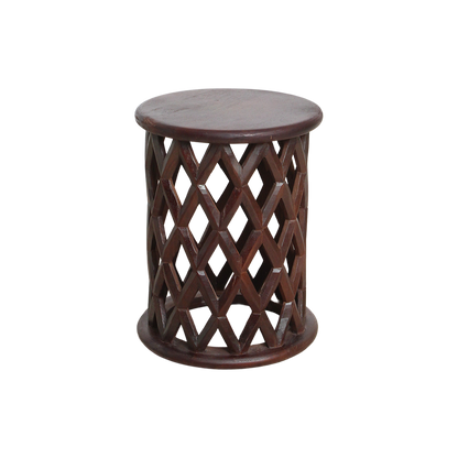 Taburete/mesa auxiliar de madera de mango del Pacífico Palau