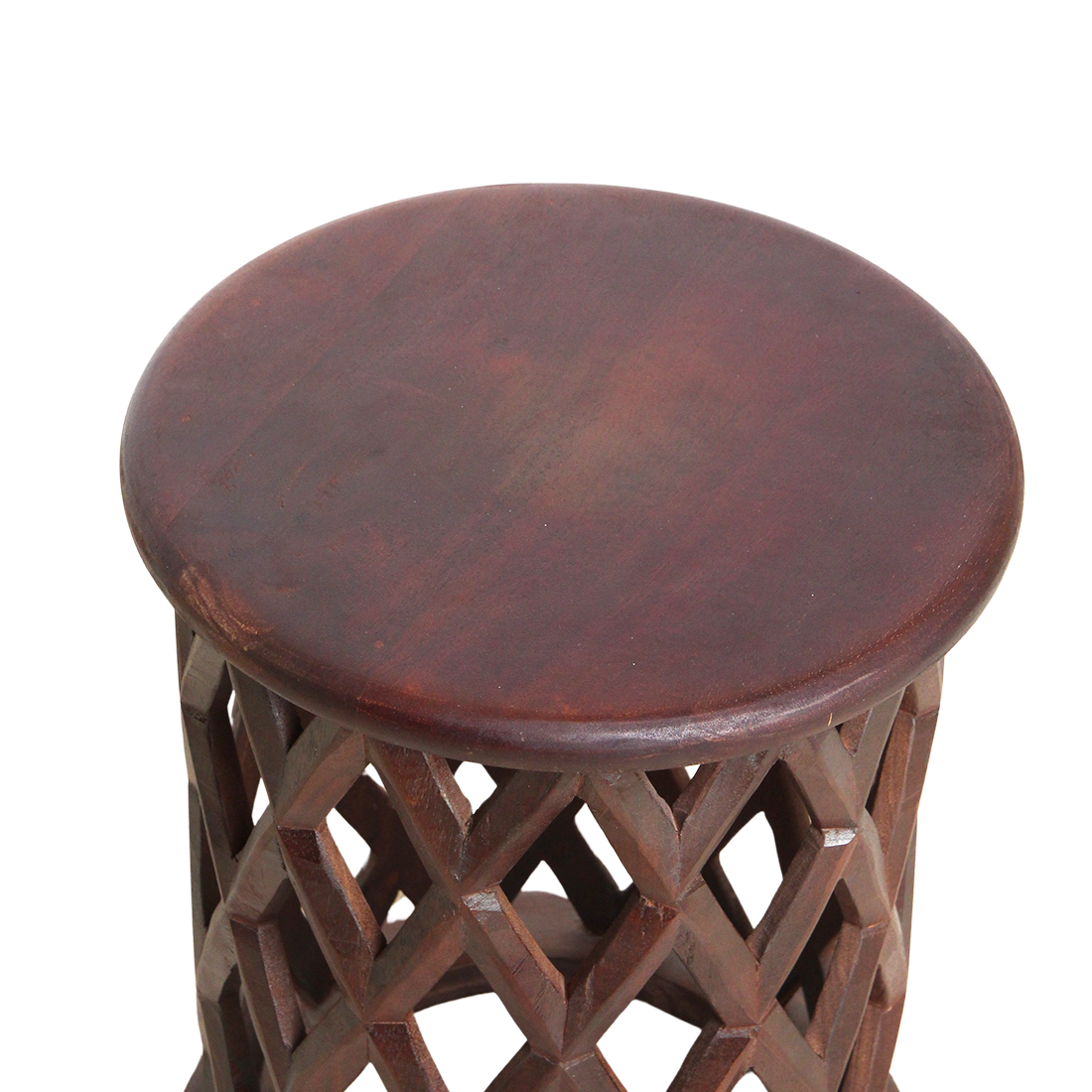 Taburete/mesa auxiliar de madera de mango del Pacífico Palau
