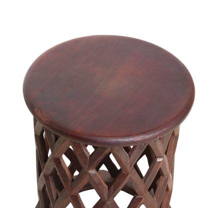 Taburete/mesa auxiliar de madera de mango del Pacífico Palau