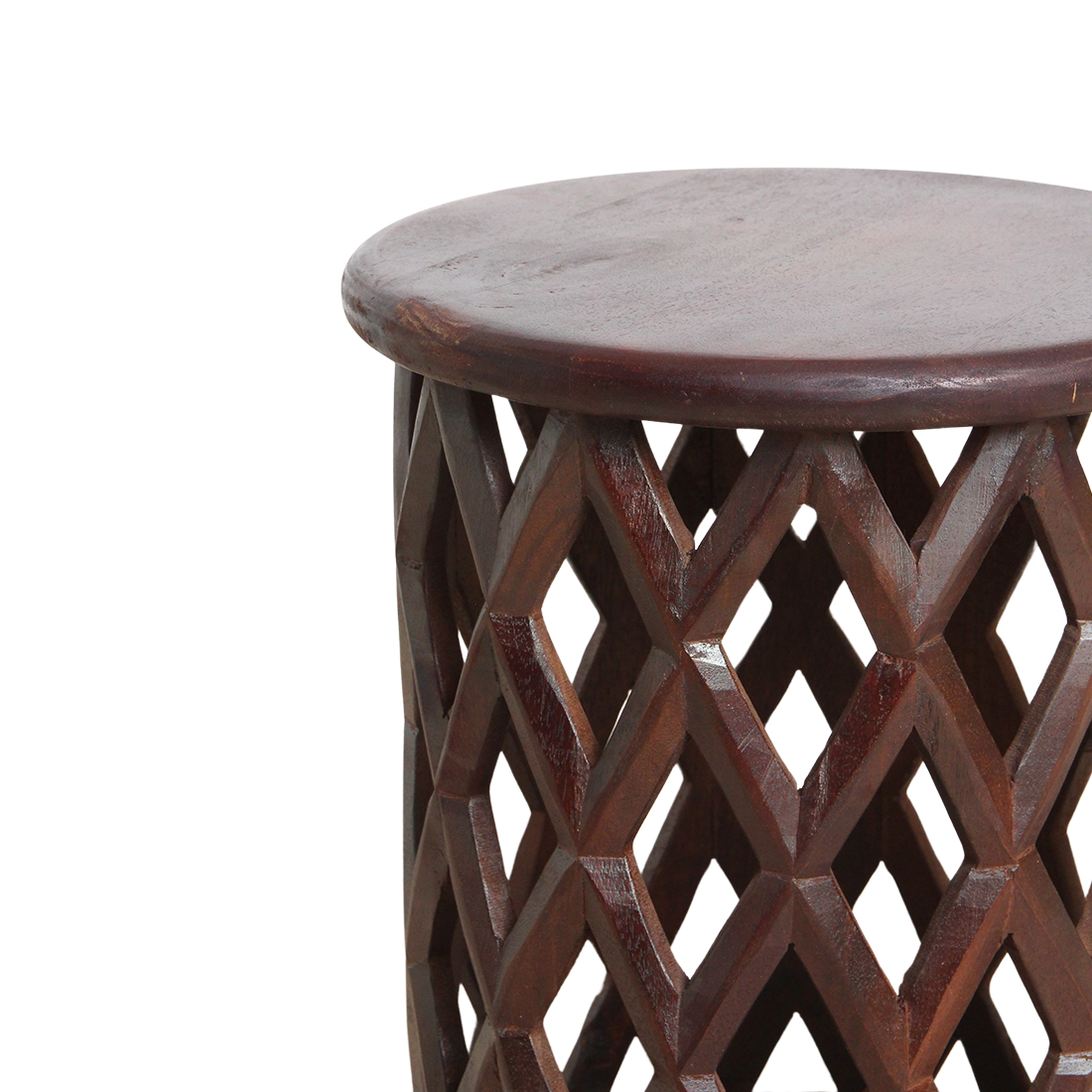 Taburete/mesa auxiliar de madera de mango del Pacífico Palau