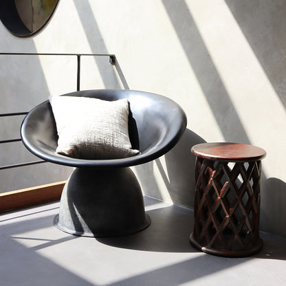 Taburete/mesa auxiliar de madera de mango del Pacífico Palau
