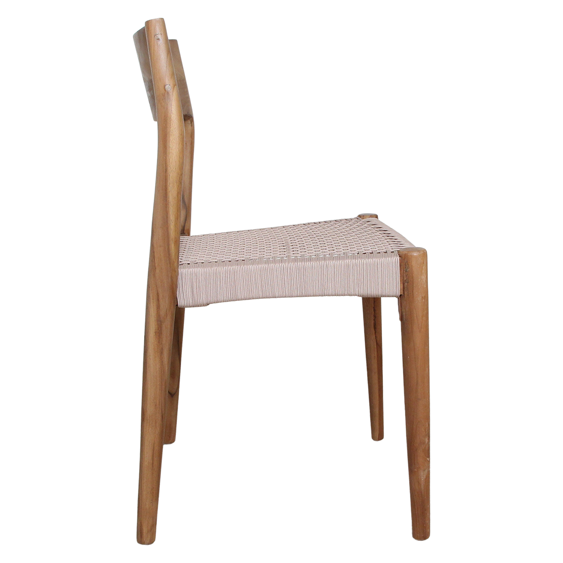 Silla de jardín Freya de teca oscura - natural (juego de 2)