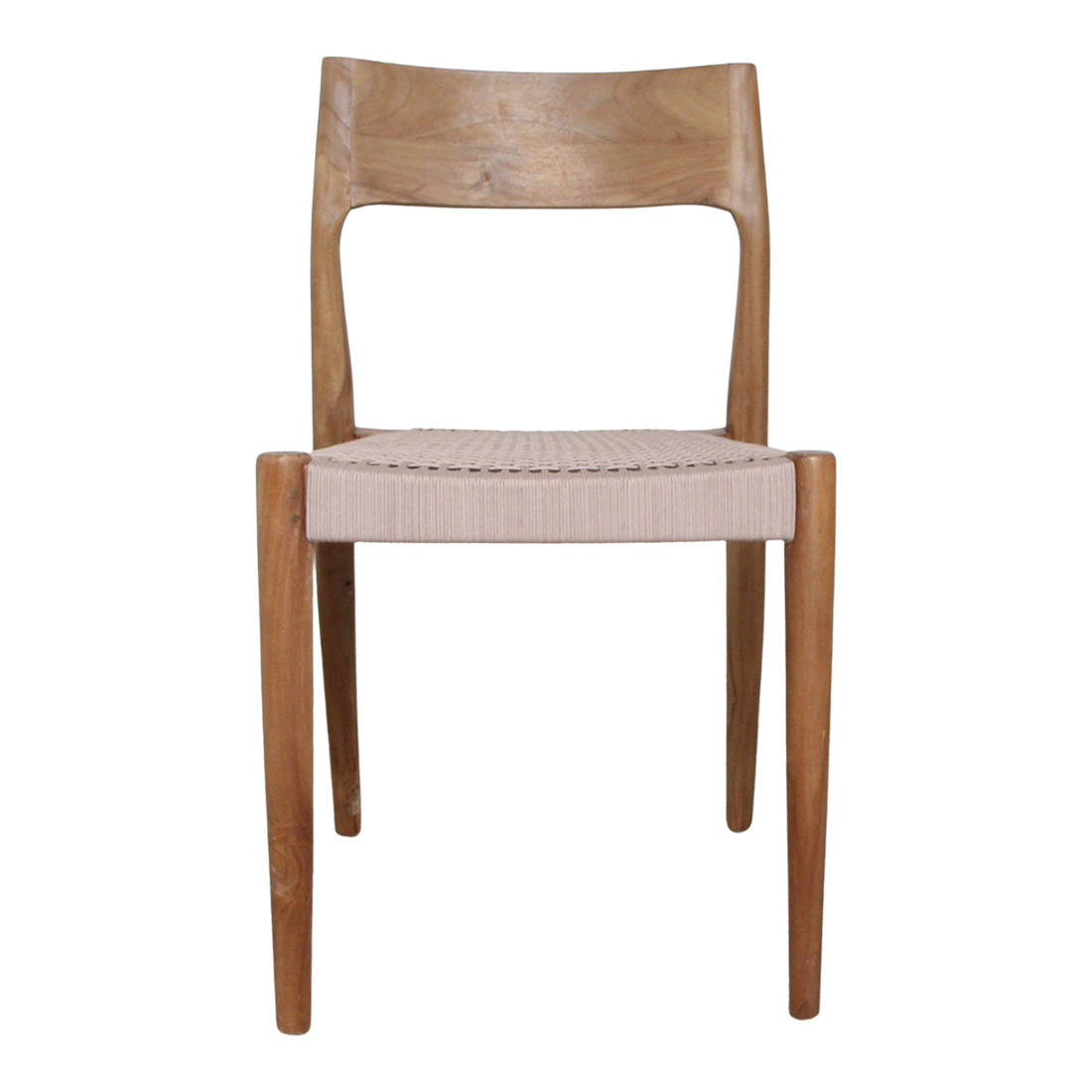 Silla de jardín Freya de teca oscura - natural (juego de 2)