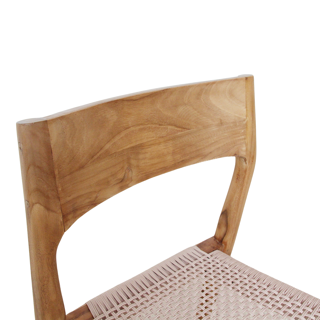 Silla de jardín Freya de teca oscura - natural (juego de 2)