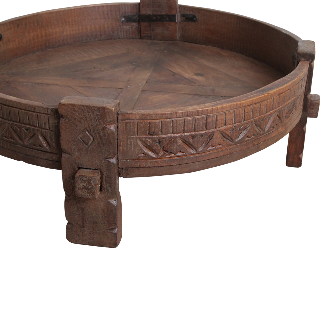 Mesa auxiliar Chakki marrón