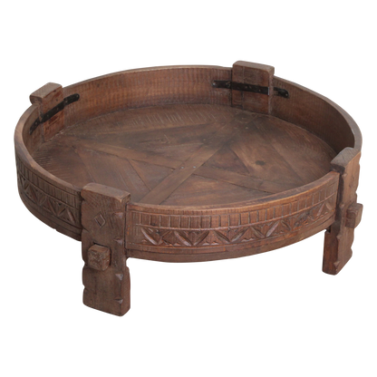 Mesa auxiliar Chakki marrón