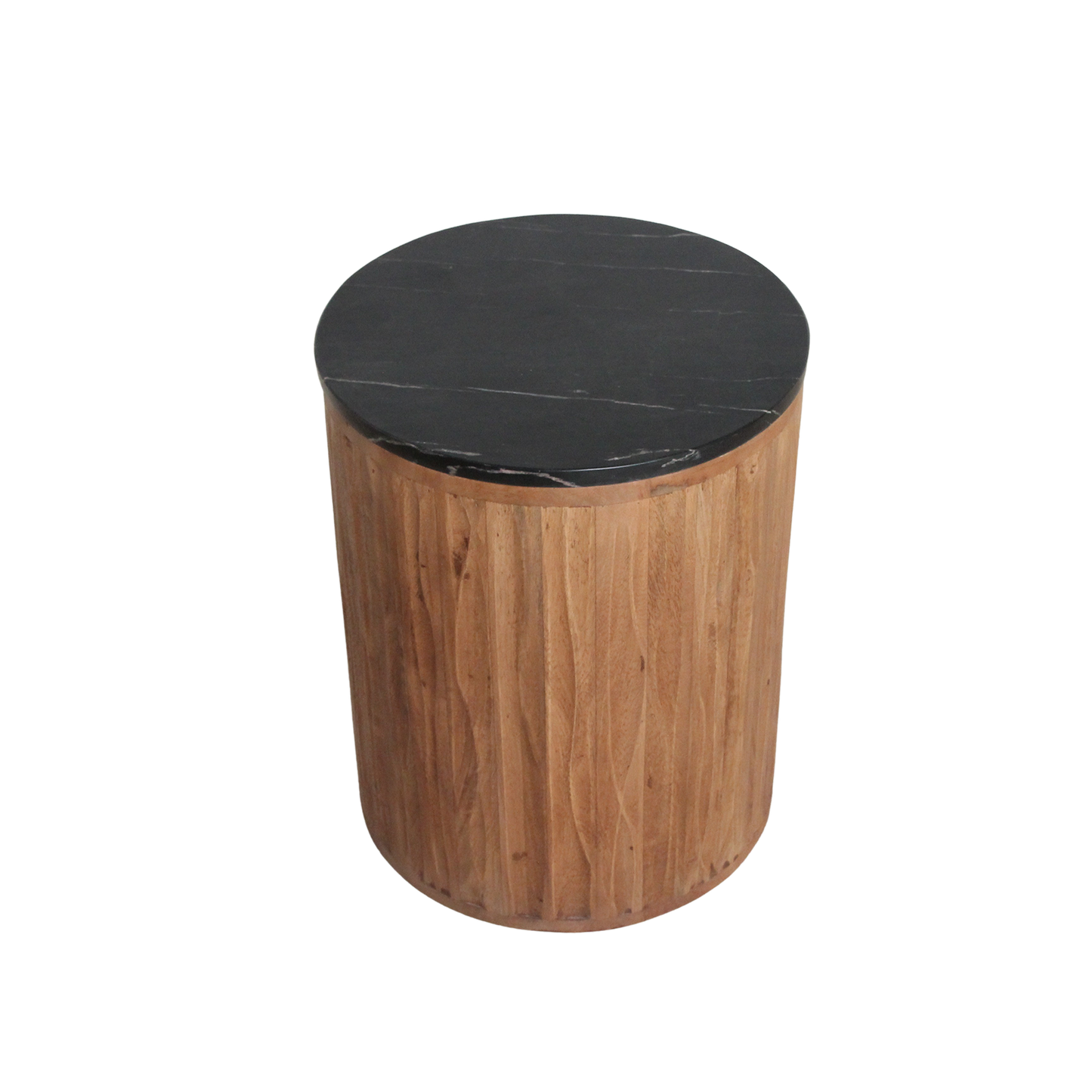 Mesa auxiliar de mármol Langkawi - negro