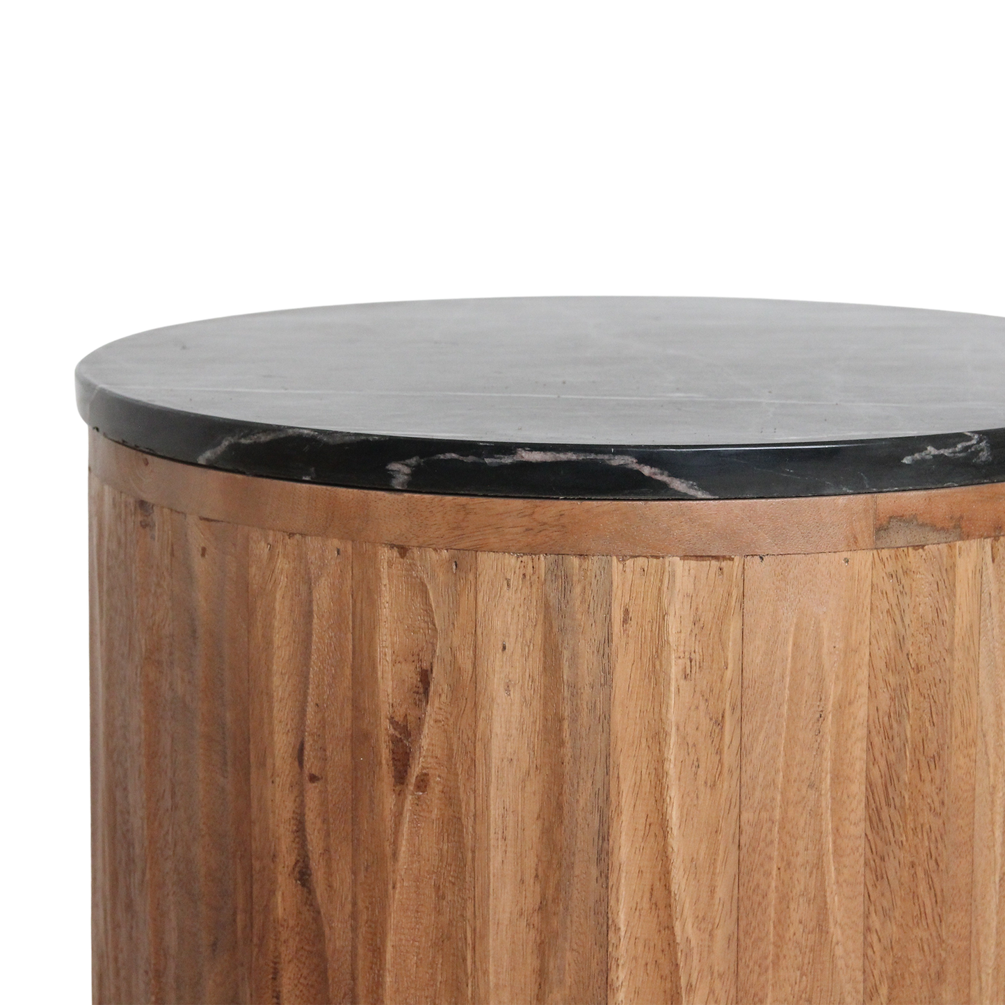 Mesa auxiliar de mármol Langkawi - negro