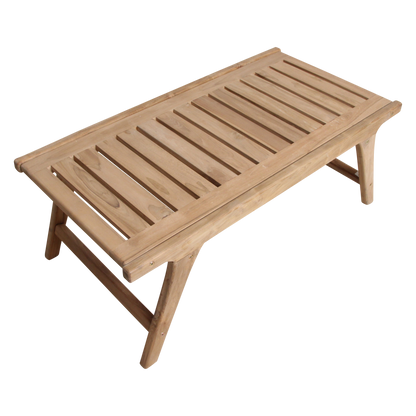 Mesa de centro de teca para exterior Odin