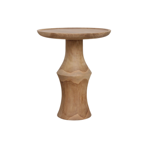 Mesa auxiliar de teca negra Dawn - teca natural