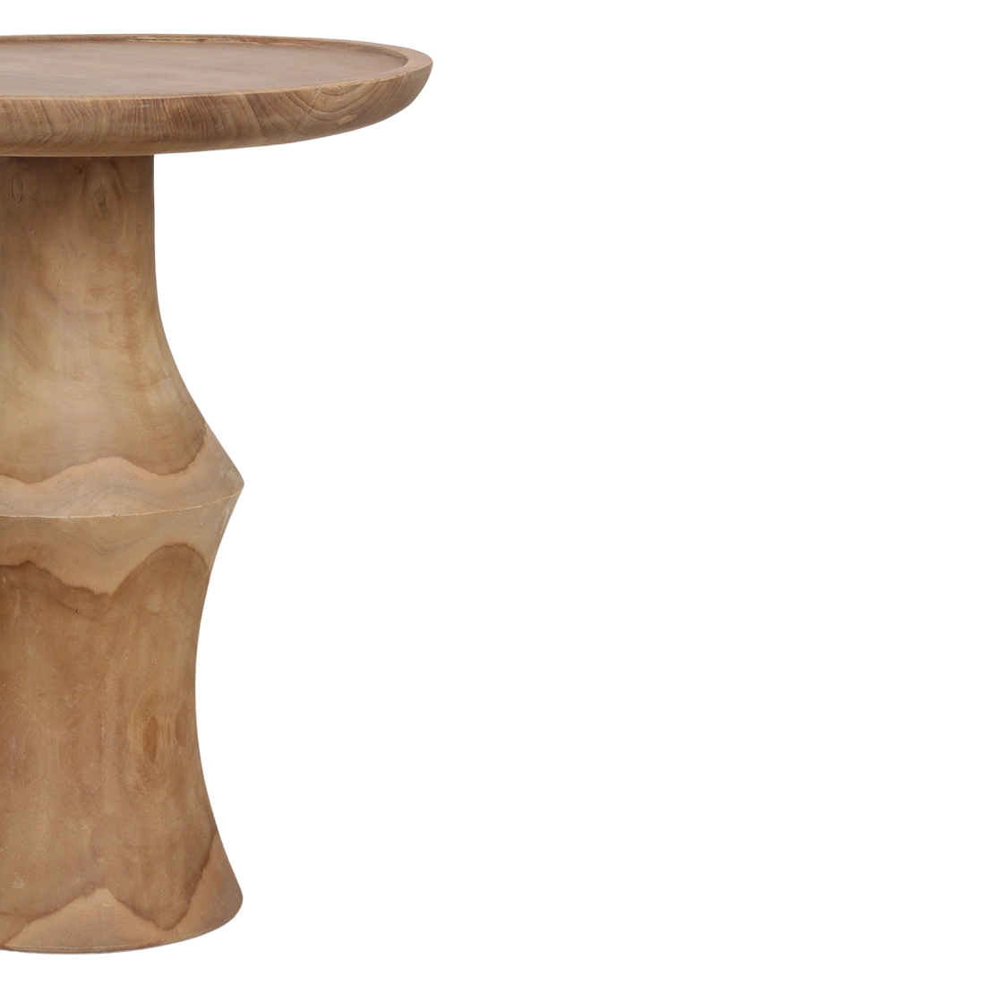 Mesa auxiliar de teca negra Dawn - teca natural
