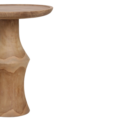 Mesa auxiliar de teca negra Dawn - teca natural