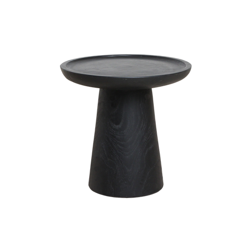 Mesa auxiliar de teca negra Dusk - negra