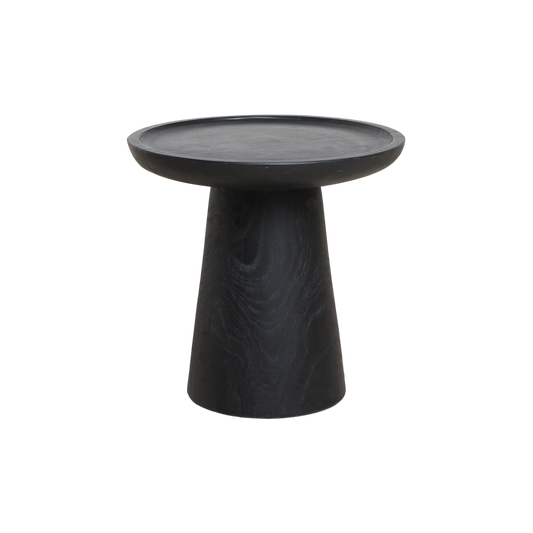 Mesa auxiliar de teca negra Dusk - negra