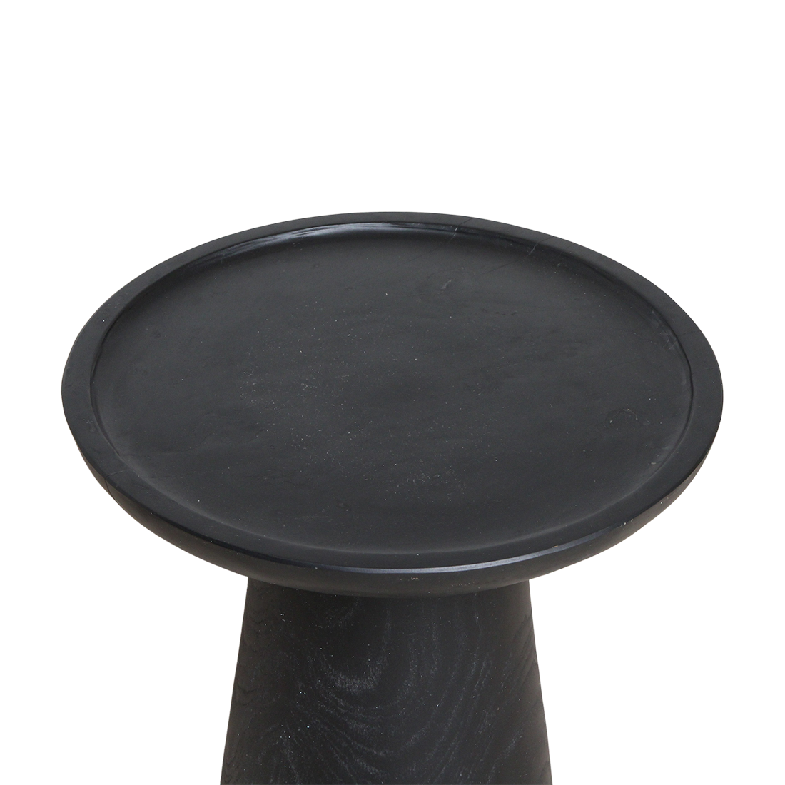 Mesa auxiliar de teca negra Dusk - negra