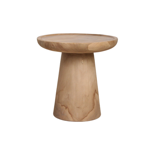 Mesa auxiliar de teca Nero Ray - teca natural