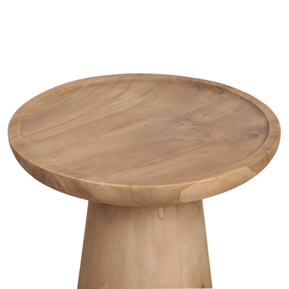 Mesa auxiliar de teca Nero Ray - teca natural