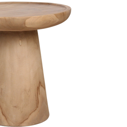 Mesa auxiliar de teca Nero Ray - teca natural