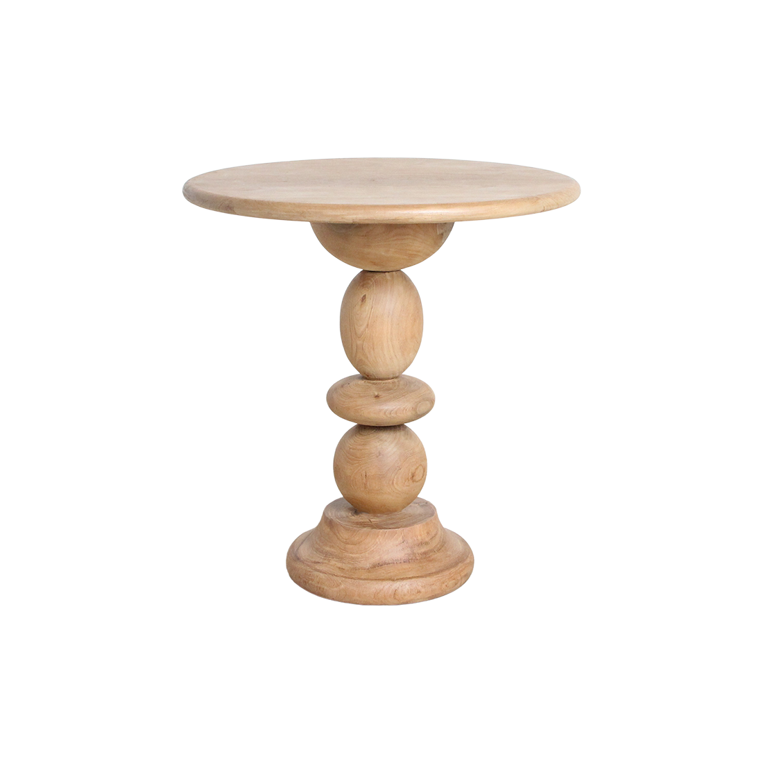 Mesa de jardín de bistró de teca