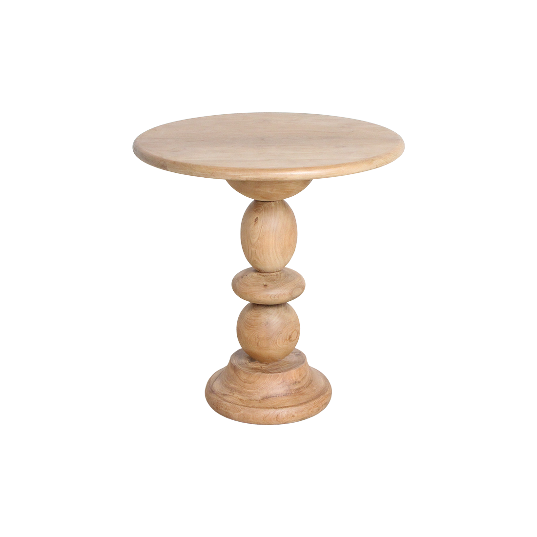 Mesa de jardín de bistró de teca