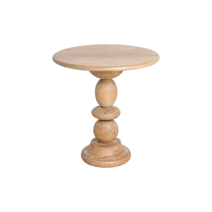 Mesa de jardín de bistró de teca