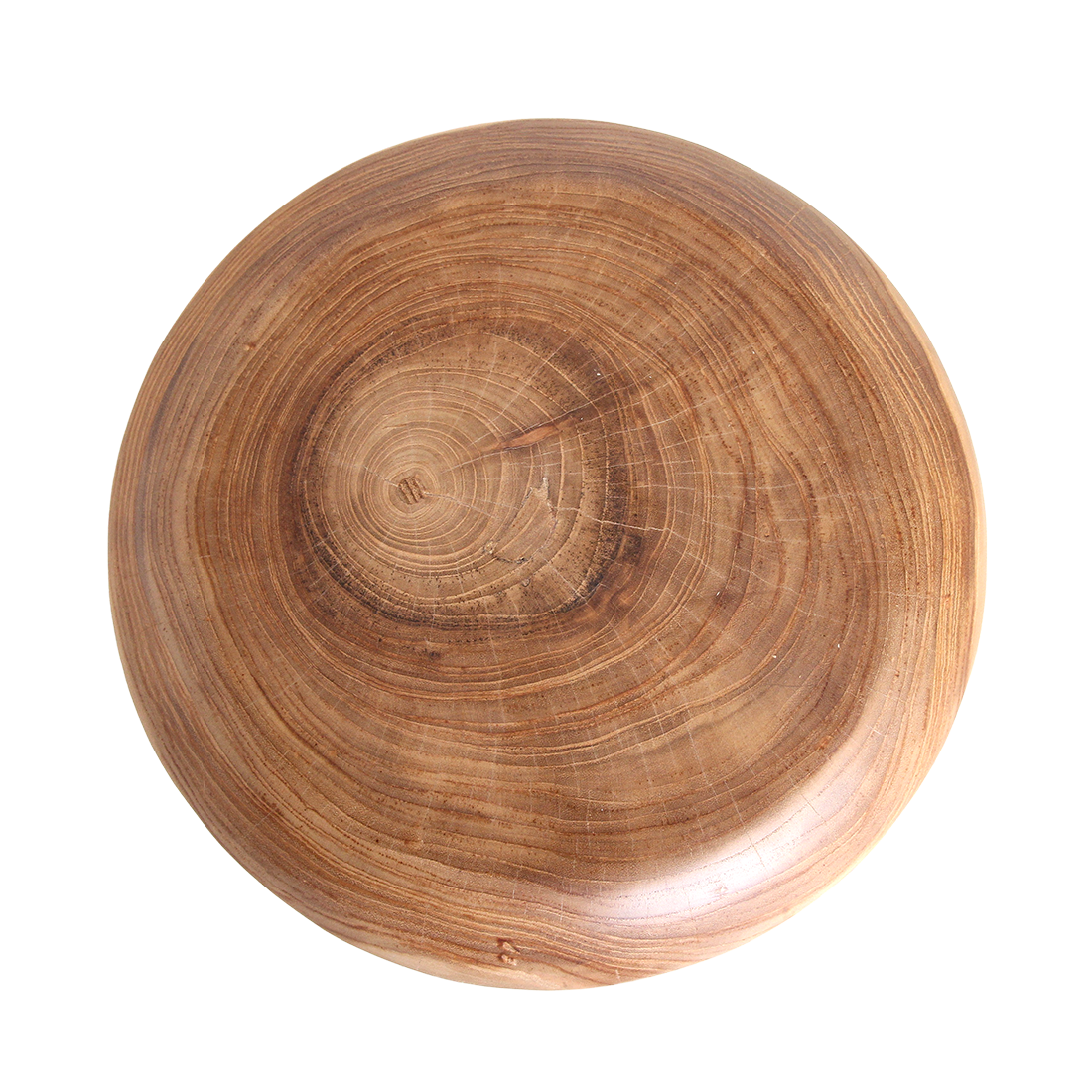 Mesa auxiliar/taburete de teca Tao