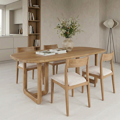 Mesa de comedor Winter de teca - 200 cm