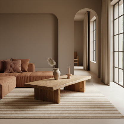 Mesa de centro de teca - FSC reciclado - 140x60x30 cm