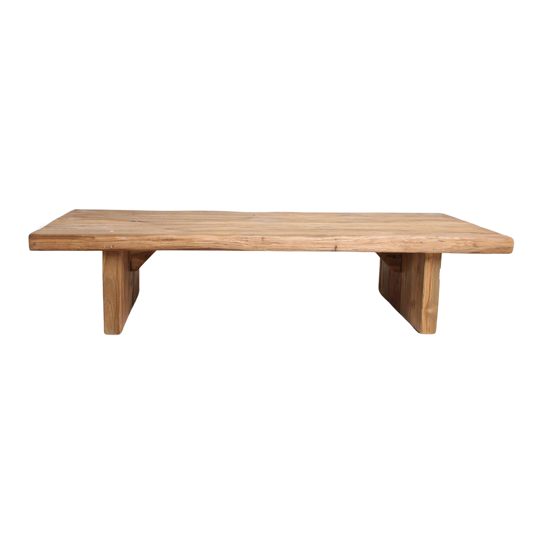 Mesa de centro de teca - FSC reciclado - 140x60x30 cm
