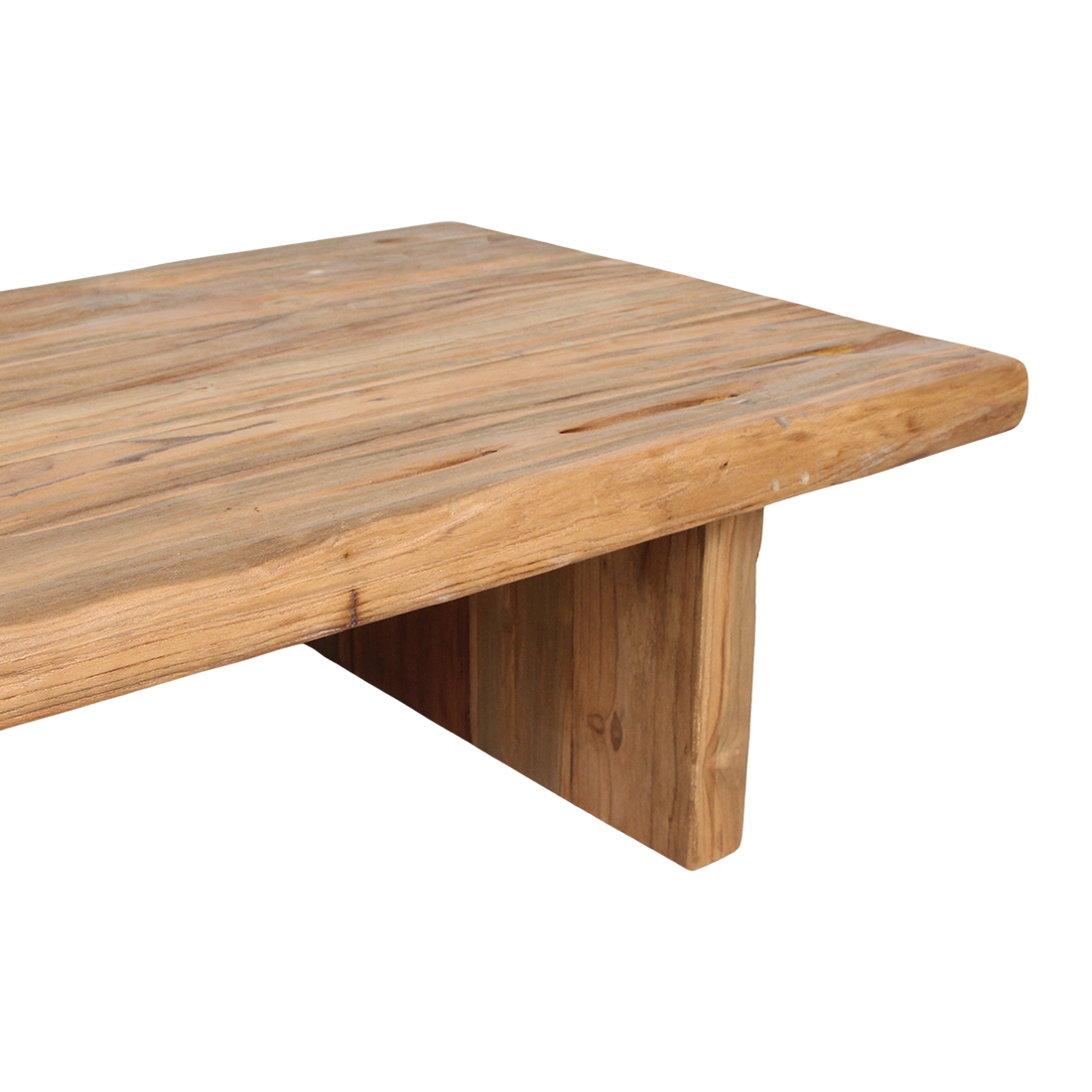 Mesa de centro de teca - FSC reciclado - 140x60x30 cm