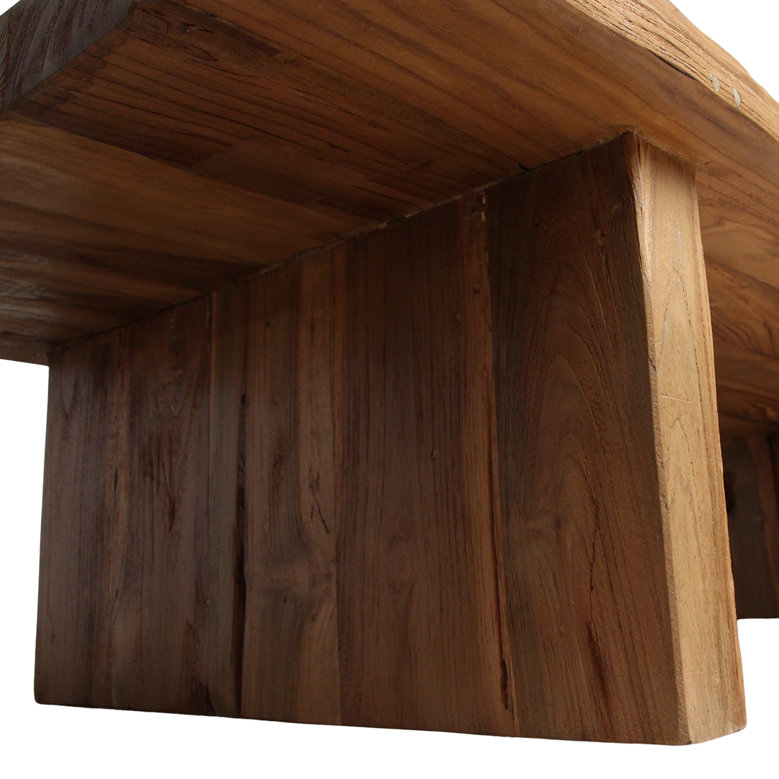 Mesa de centro de teca - FSC reciclado - 140x60x30 cm